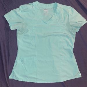 Barco Uniforms Light Blue Scrub Top
